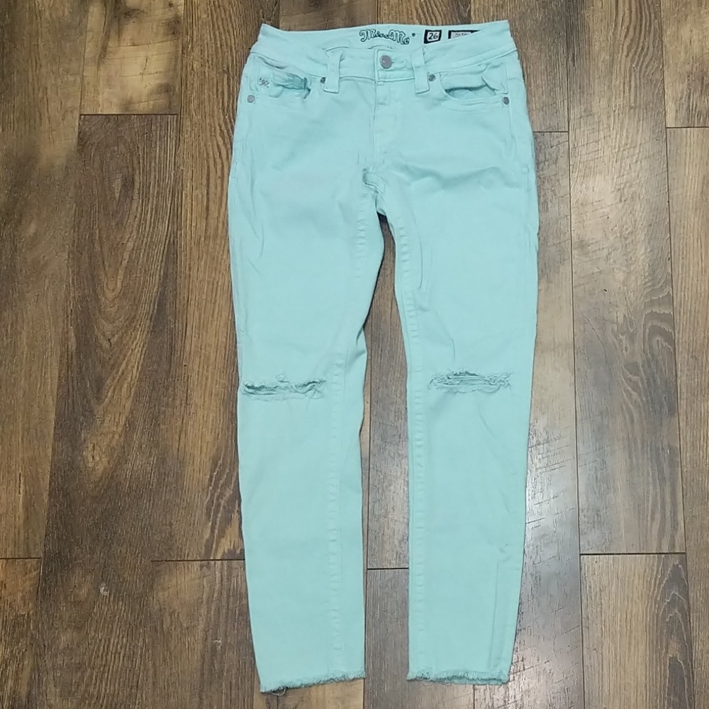 Miss Me Mid-Rise Ankle Skinny Jeans
